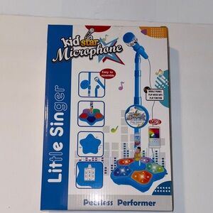 Microphone Little Singer - Blue